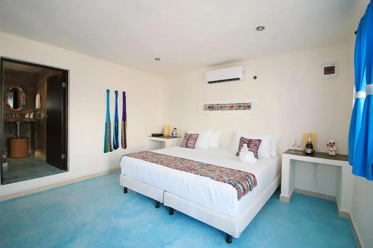 빌라 Tres Mentiras Botique Hotel 6 Rooms 이슬라무헤레스